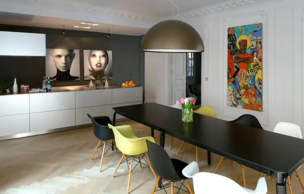 Design, style, room, France, interior, Strasbourg, France, dining room