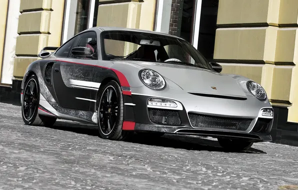 Picture auto, tuning, 911, airbrushing, carbon, porsche, tuning, carrera