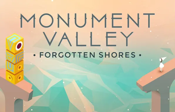 Minimalism, cube, monument valley, logical