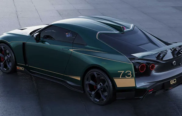 Sports car, exterior, Italdesign, exterior, Nissan GTR 50