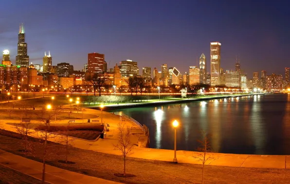 City, the city, Chicago, USA, Chicago, Illinois