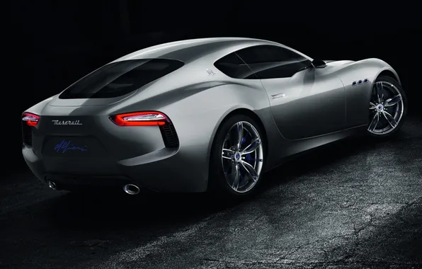 Concept, Maserati, the concept, Maserati, rear view, Alfieri