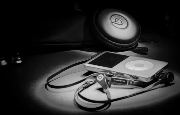 Apple, headphones, player, iPod, player, monster beats, earphones, ipod classic