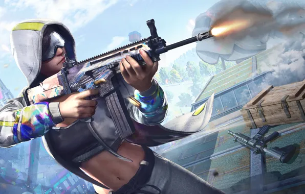 Game, assault rifle, PlayerUnknown's Battlegrounds, PUBG Corporation