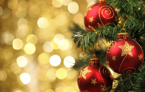 Balls, decoration, holiday, new year, Christmas, Christmas, New Year