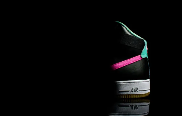 Air Force, Nike, Mid Night Rose