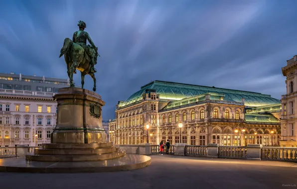 Picture building, home, Austria, monument, sculpture, Austria, Vienna, Vienna