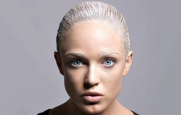 Cinema, future, girl, robot, mecha, woman, movie, face