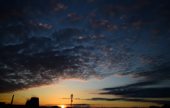 The sky, sunset, Kaluga, Kaluga