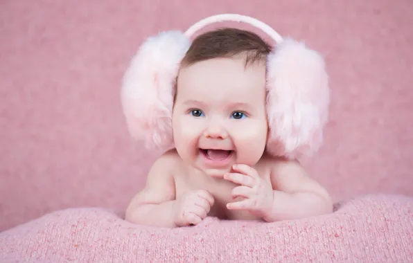 Children, face, smile, eyes, lies, baby