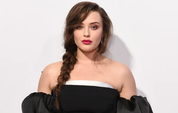 Picture actress, brunette, Katherine Langford, Catherine Langford