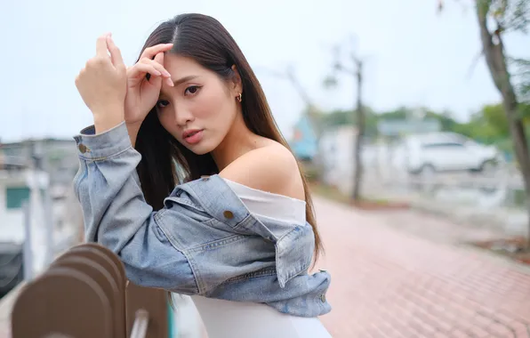 Look, girl, Asian