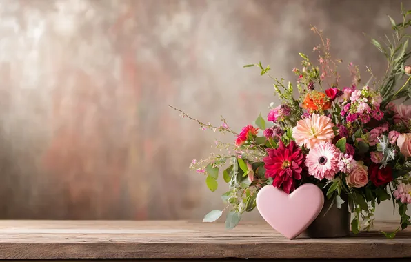 Love, holiday, heart, heart, hearts, heart, Valentine's Day, AI art
