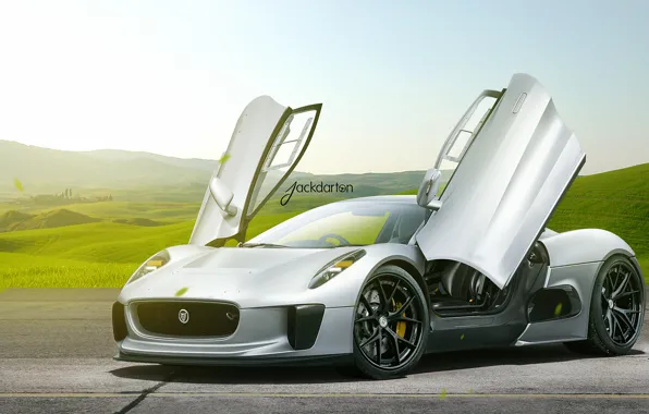 Jaguar, Auto, Jaguar, Supercar, Jackdarton, C-X75