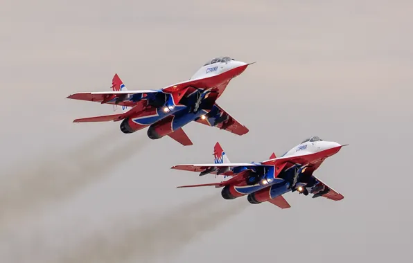 Fighters, pair, MiG-29, The MiG-29