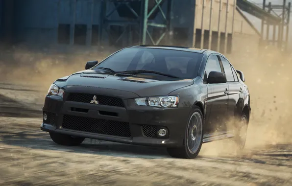 Picture 2012, Most Wanted, Need for speed, Mitsubishi Lancer Evolution X