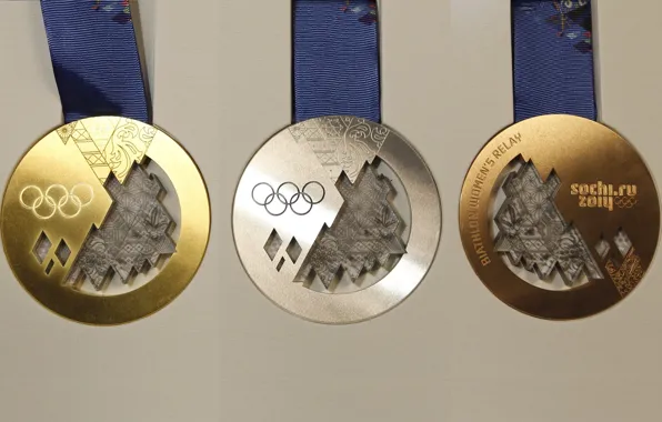 Gold, silver, medal, Olympics, bronze, medals, Olympic Games, Sochi 2014