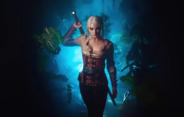 Picture the witcher, cosplay, ciri