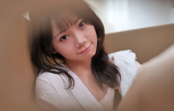 Beautiful, Asian, Model, Smile, Woman, Cute, Box, Pretty