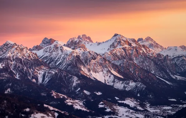 Picture Nature, Beauty, Nature, Italy, South Tyrol, Dolomites, Mountain range