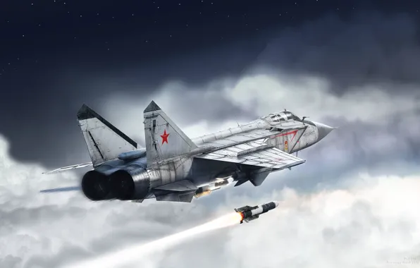 Fighter, USSR, МиГ31