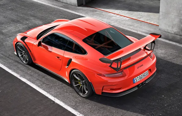 911, Porsche, GT3 RS, Back