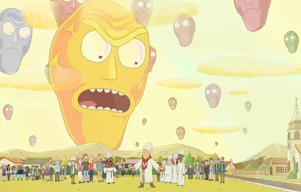Smith, Cartoon, Faith, Sanchez, Rick, Rick and Morty, Rick and Morty, Morty