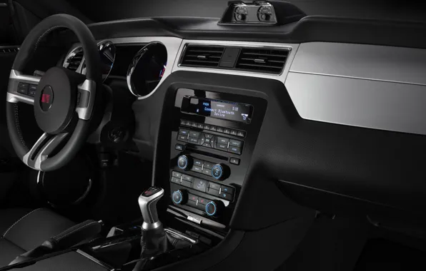 Mustang, Ford, Saleen, salon, 2009, dashboard, S281