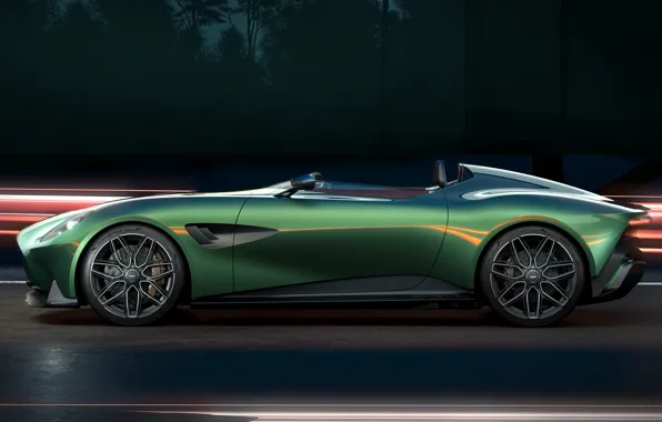 Picture Aston, Martin, side view, 2022, DBR22, Aston Martin DBR22