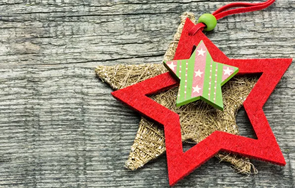 Picture decoration, tree, star, Christmas, New year, Christmas, decoration, xmas