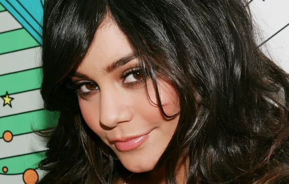 Picture look, girl, face, portrait, makeup, actress, Vanessa Hudgens, Vanessa Anne Hudgens