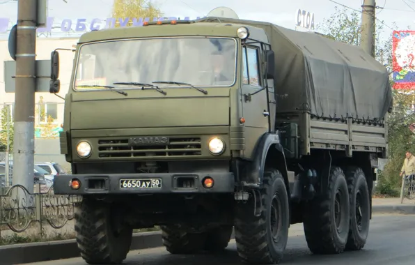 Truck, Rover, KAMAZ-5350