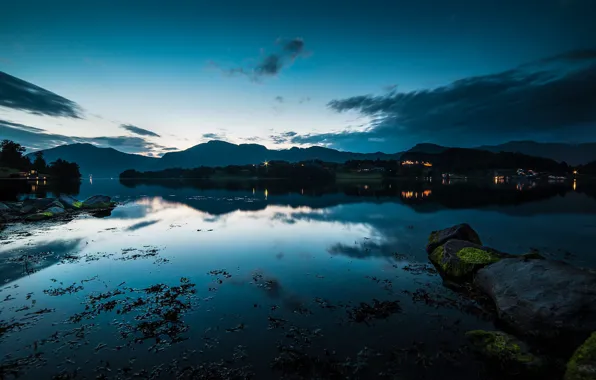 The evening, Norway, Etna