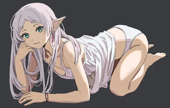 Girl, elf, anime