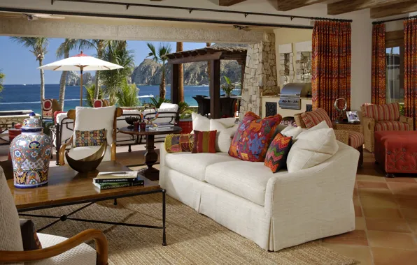 Design, style, interior, terrace, living space