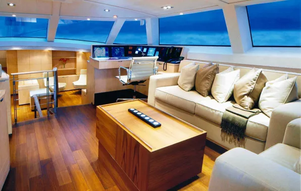 Design, style, interior, yacht, salon, saloon, Suite, cockpit