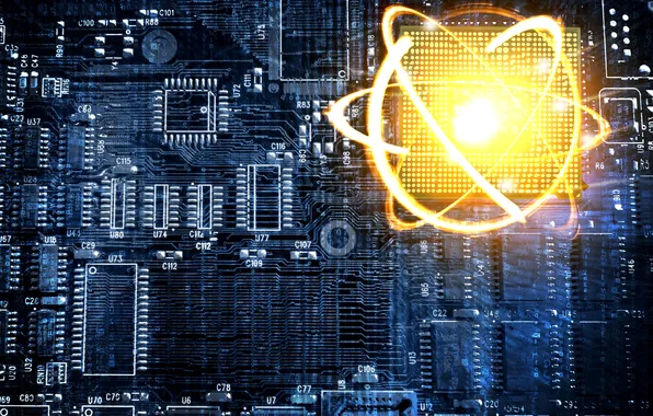 Computer, model, energy, technology, data, quantum, intelligence