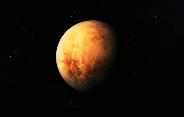 Stars, Planet, Space, Space, Planet, Fiction, GrahamTG, Graham Gazzard