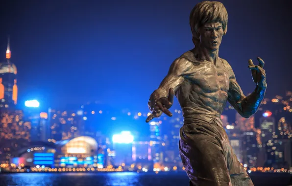 Picture monument, Bruce Lee, Bruce Lee, Hong Kong