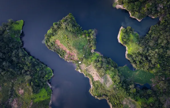 Honduras, Lagoon of Jura, La Guam