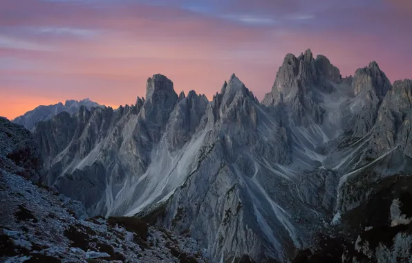 Picture the sky, clouds, mountains, nature, rocks, The Dolomites, Dolomites