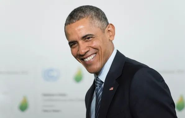Picture smile, Obama, US president