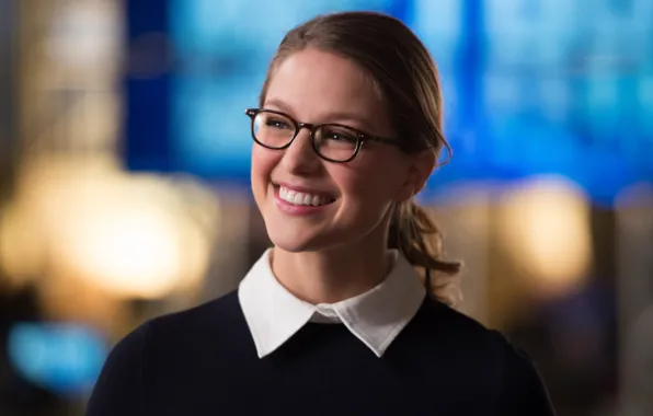 Picture Glasses, Smile, Actress, Melissa Benoist, Melissa Benoist, Legends of Tomorrow, Melissa Marie Benoist, Melissa Marie …