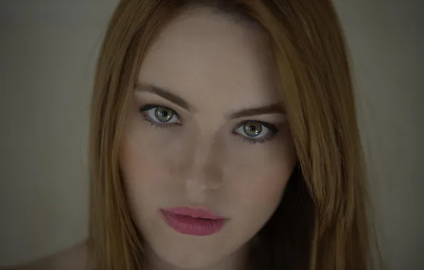Look, close-up, redhead