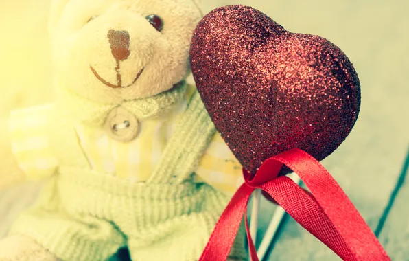Love, toy, heart, bear, love, heart, romantic, valentines