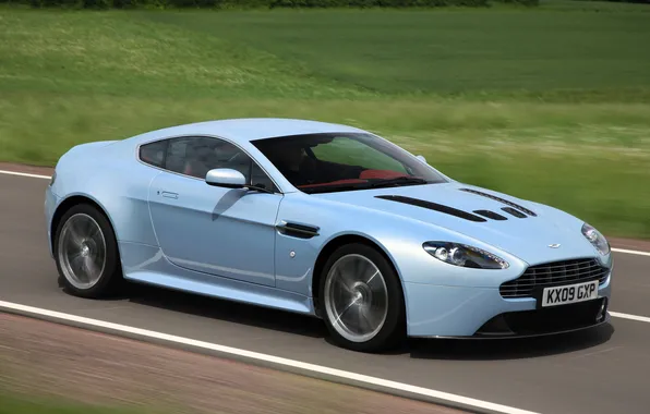 Picture road, auto, Aston Martin, Vantage, V12