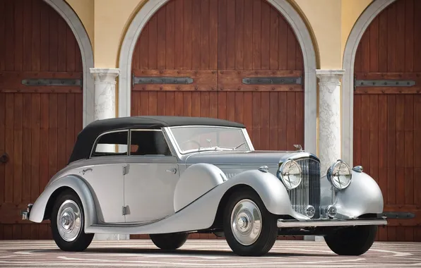 White, convertible, 1938