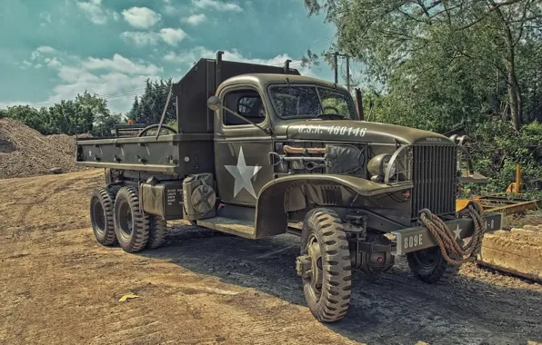 Truck, army, high, patency, CCKW 353