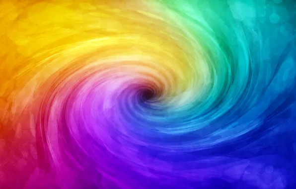 Color, light, paint, spiral, color, paint, spiral