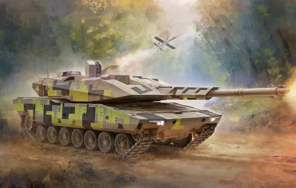 Germany, Tank, The Bundeswehr, Main battle tank, KF51 Panther
